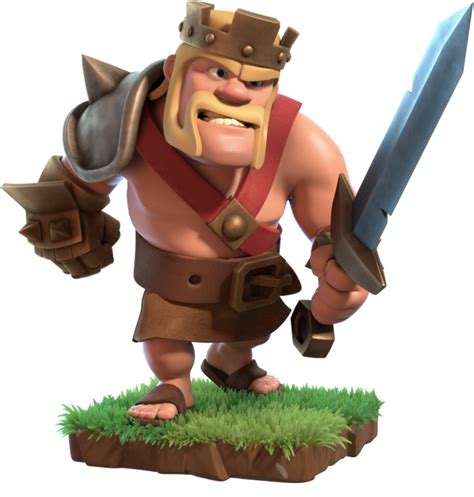 coc king barbarian